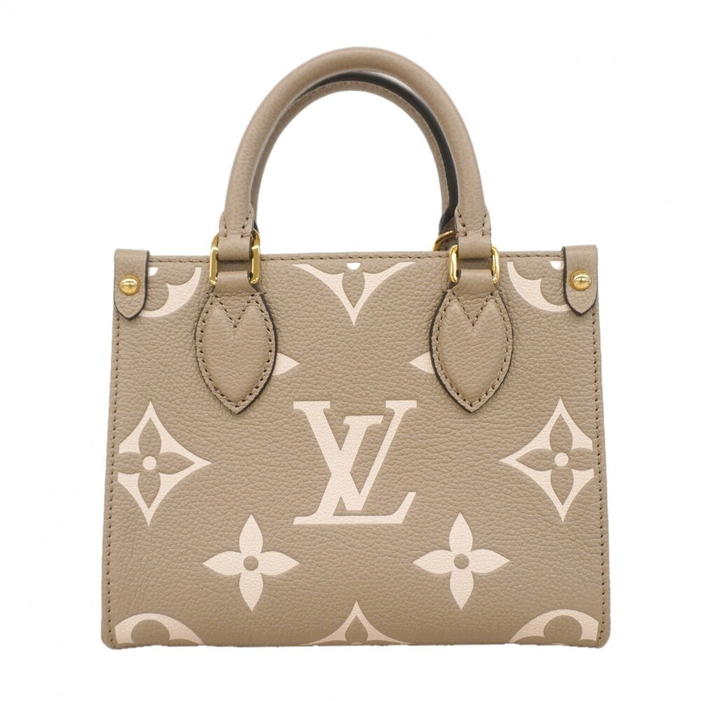 Louis Vuitton Monogram Empreinte Bicolor OnTheGo BB Handbag M47054 Tourtrell ... - Picture 10 of 10